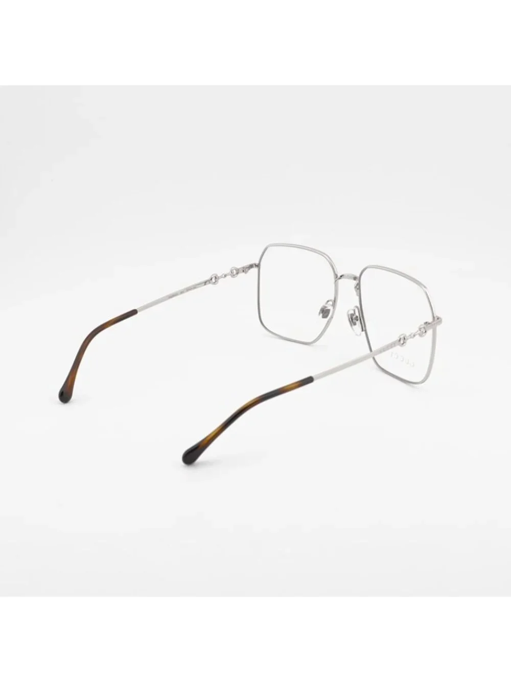 Gucci GG0952O 003 Eyeglasses Gold/Silver 57mm Square Frame
